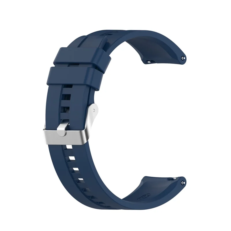 20mm Silicone Watchband Replacement Watch Strap for Huami Amazfit GTS 2e/GTS 2/GTS 2 Mini - Dark Blue