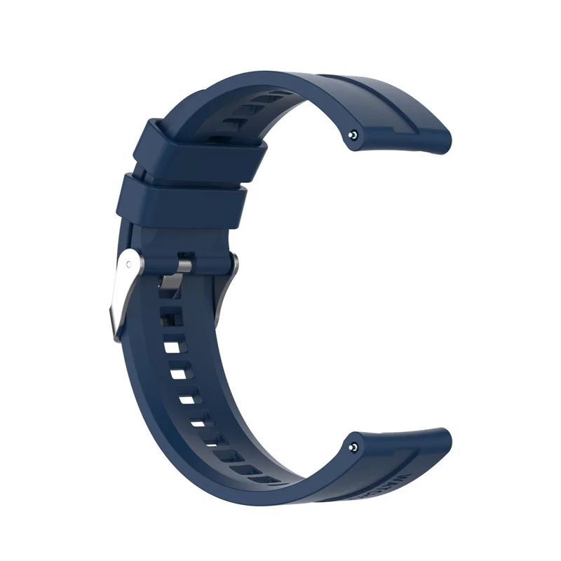 20mm Silicone Watchband Replacement Watch Strap for Huami Amazfit GTS 2e/GTS 2/GTS 2 Mini - Dark Blue