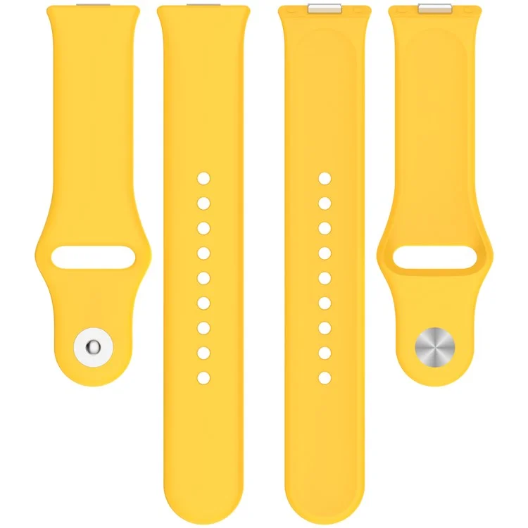 Für Huawei Watch Fit 3 Silikonarmband mit Umkehrverschluss - Weiß
