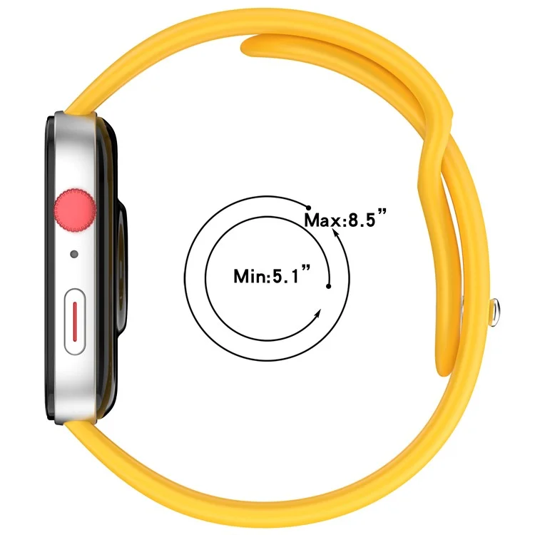 Für Huawei Watch Fit 3 Silikonarmband mit Umkehrverschluss - Weiß