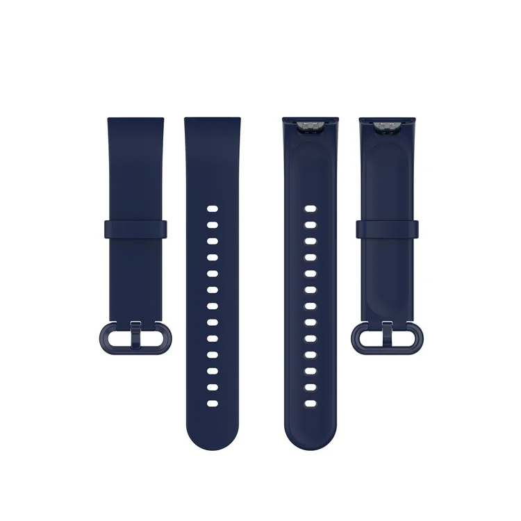 Soft Silicone Smart Watch Strap Replacement Watch Band for Xiaomi Redmi Watch / Mi Watch Lite - Midnight Blue