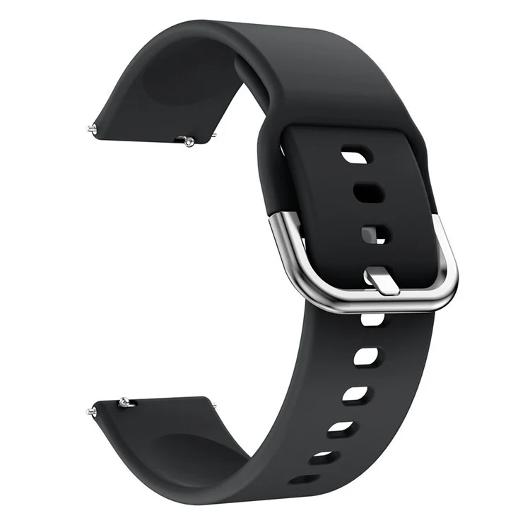 Morbia Silicone Smart Watch Strap Sostituzione Watch Band Per Samsung Galaxy Watch Active / Galaxy Watch Active2 20mm - Nero