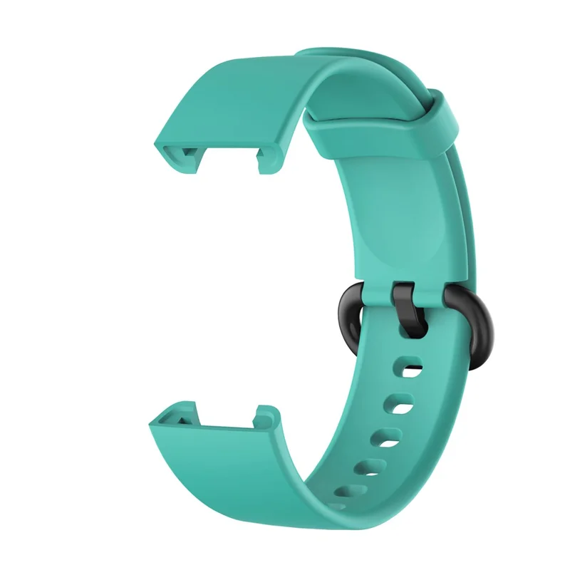 Soft Silicone Smart Watch Strap Replacement Watch Band for Xiaomi Mi Watch Lite / Redmi Watch - Cyan