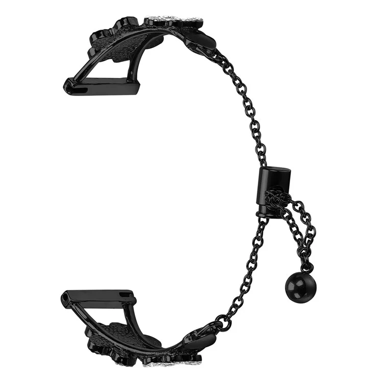 Bracelet de montre de remplacement en métal pour la montre SyncUP Kids - Noir