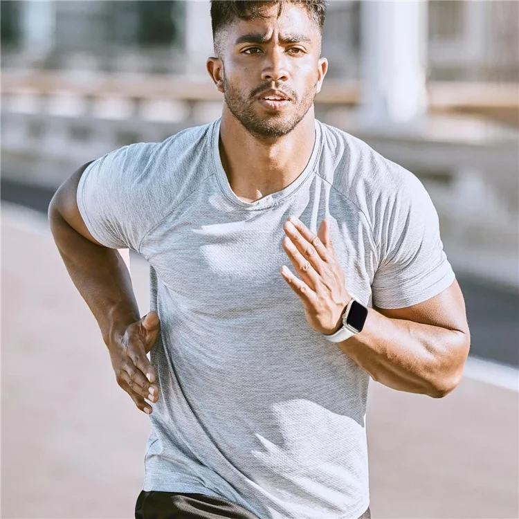 Lederarmband für Apple Watch Series 10 Ultra 9 8 7 SE 6 5 4 3 2 1 46mm 49mm 45mm 44mm 42mm mit spitzem Schwanz und Silberschnalle - Weiß