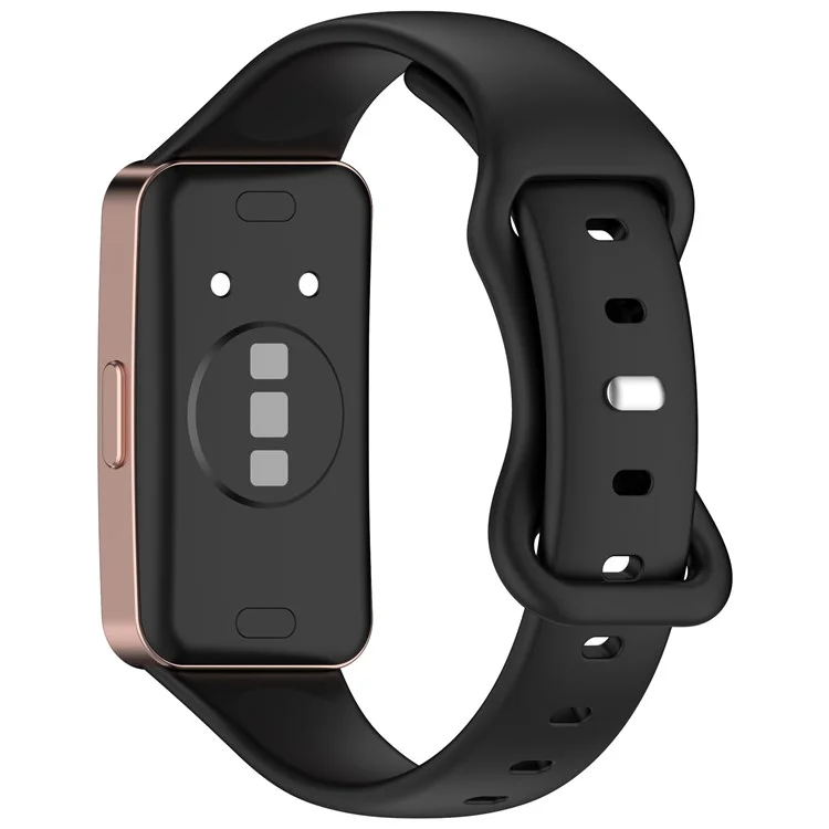 Bracelet de montre en silicone pour Huawei Band 9 NFC / 9 / 8 NFC / 8 Slim Fit Figure 8 - Noir