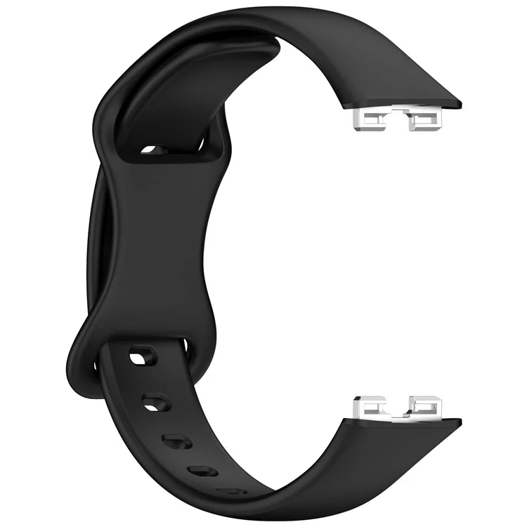 Bracelet de montre en silicone pour Huawei Band 9 NFC / 9 / 8 NFC / 8 Slim Fit Figure 8 - Noir