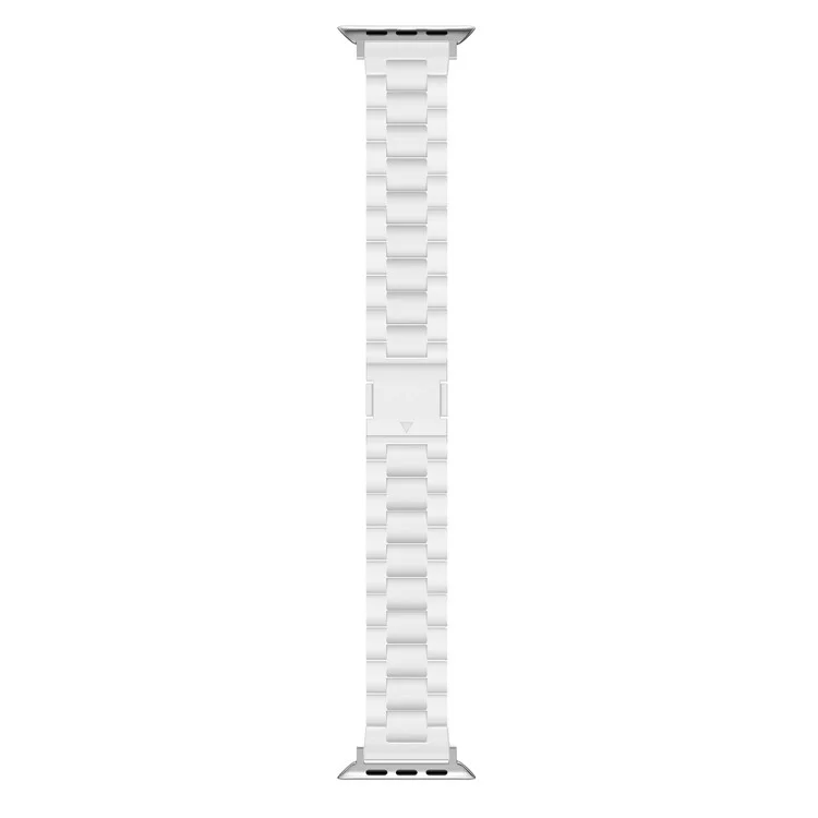 Ремешок для часов Apple Watch Series 10 Ultra 9 8 7 SE 6 5 4 3 2 1 46 мм 49 мм 45 мм 44 мм 42 мм, магнитная застежка, конфетный 3-бусинный браслет - белый
