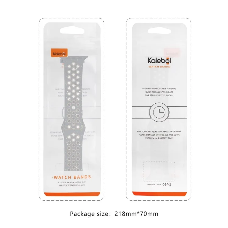 KALEBOL Pulseira de Silicone com Bolinhas Coloridas para Apple Watch Series 10 Ultra 9 8 7 SE 6 5 4 3 2 1 46mm 49mm 45mm 44mm 42mm com Fivela Borboleta - Preta