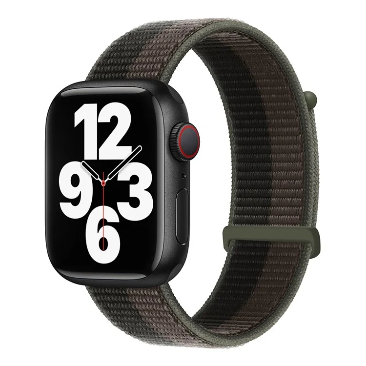 Нейлоновый ремешок для часов KALEBOL для Apple Watch Series 10 Ultra 9 8 7 SE 6 5 4 3 2 1 46мм 49мм 45мм 44мм 42мм - Storm Black