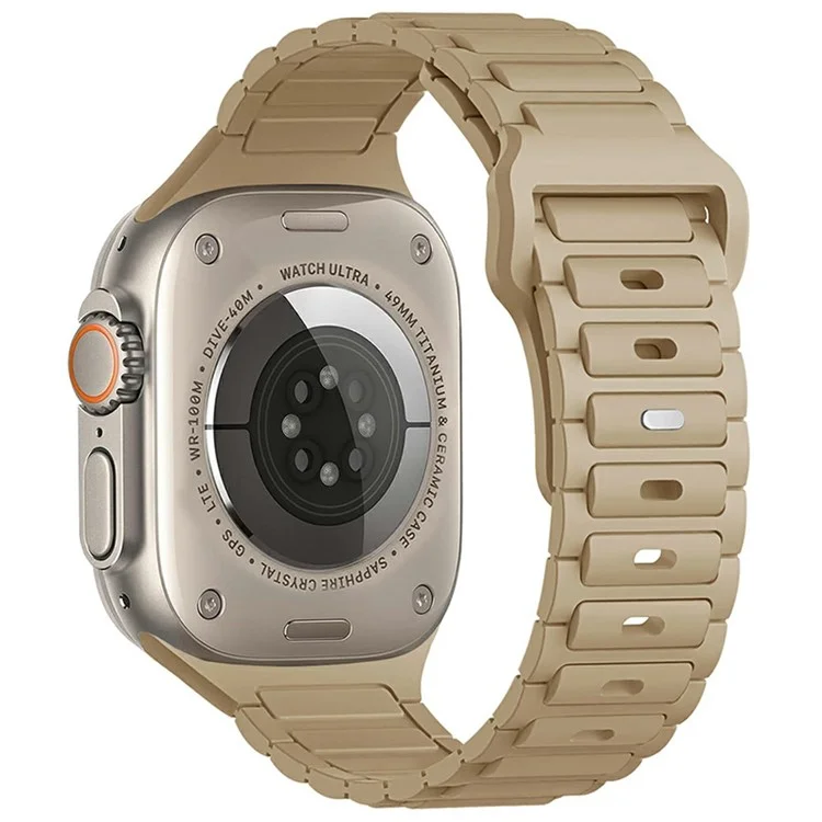 Cinturino per orologio KALEBOL per Apple Watch Series 10 Ultra 9 8 7 SE 6 5 4 3 2 1 da 46mm, 49mm, 45mm, 44mm, 42mm - Marrone
