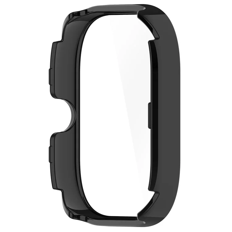 For Xiaomi Redmi Watch 5 eSIM  /  Watch 5 Watch Case Hard PC Protective Cover with Tempered Glass Screen Film - Black