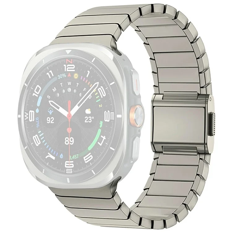 Bracelet de remplacement en alliage de titane pour Samsung Galaxy Watch Ultra 47 mm - Titane