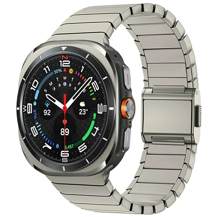 Bracelet de remplacement en alliage de titane pour Samsung Galaxy Watch Ultra 47 mm - Titane