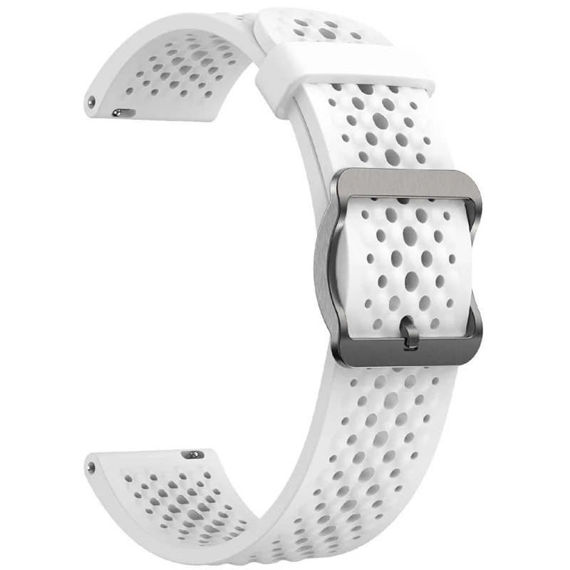 KALEBOL For Xiaomi Watch S4 Sport Silicone Watch Band Adjustable Strap Replacement - White