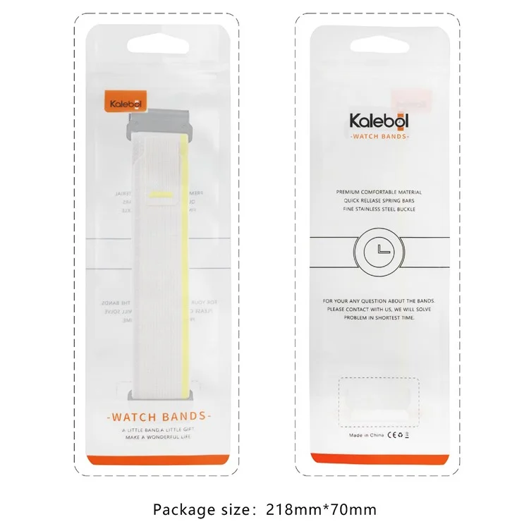 KALEBOL 26mm Watch Band For Garmin Fenix 7X / Fenix 7X Pro / Epix Pro 51mm Magic Tape Nylon Loop Wrist Strap - Apricot + Yellow