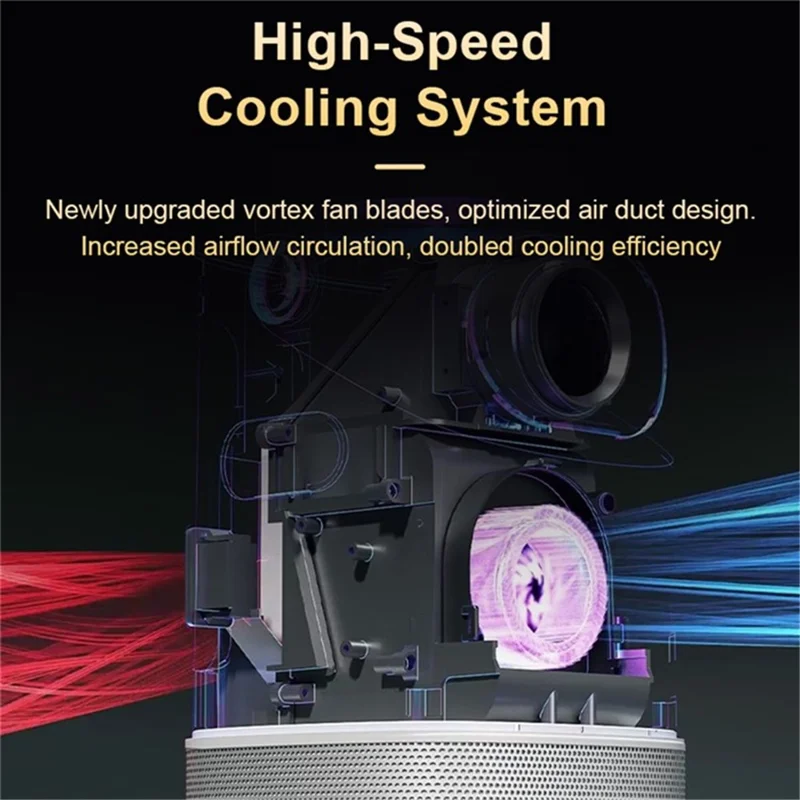 TS-9pro 1080P Projector with Hidden Bracket Auto Focus Keystone Correction Home Theater 1+8G - UK Plug