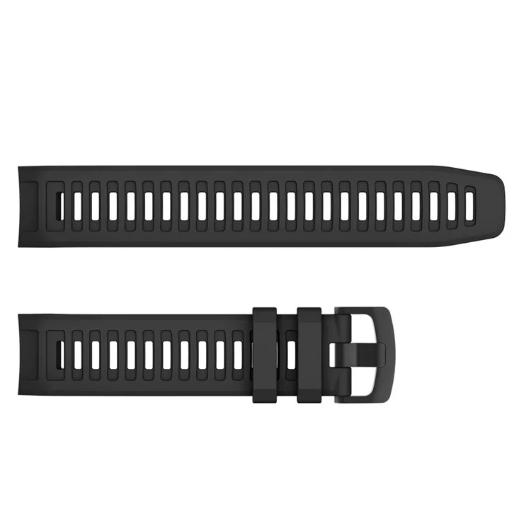 Achat en gros de bracelets de montre en silicone Garmin Instinct avec boucle noire - Noir