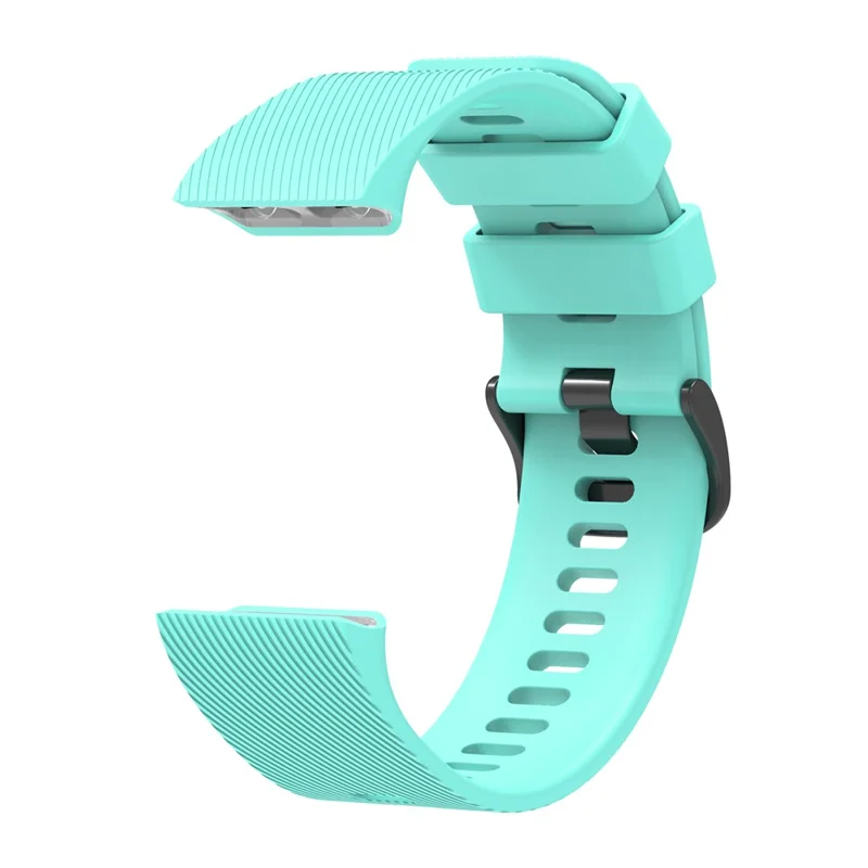Silicone Strap for Garmin Forerunner 35 / 30 Adjustable Watch Band with Black Buckle - Mint Green