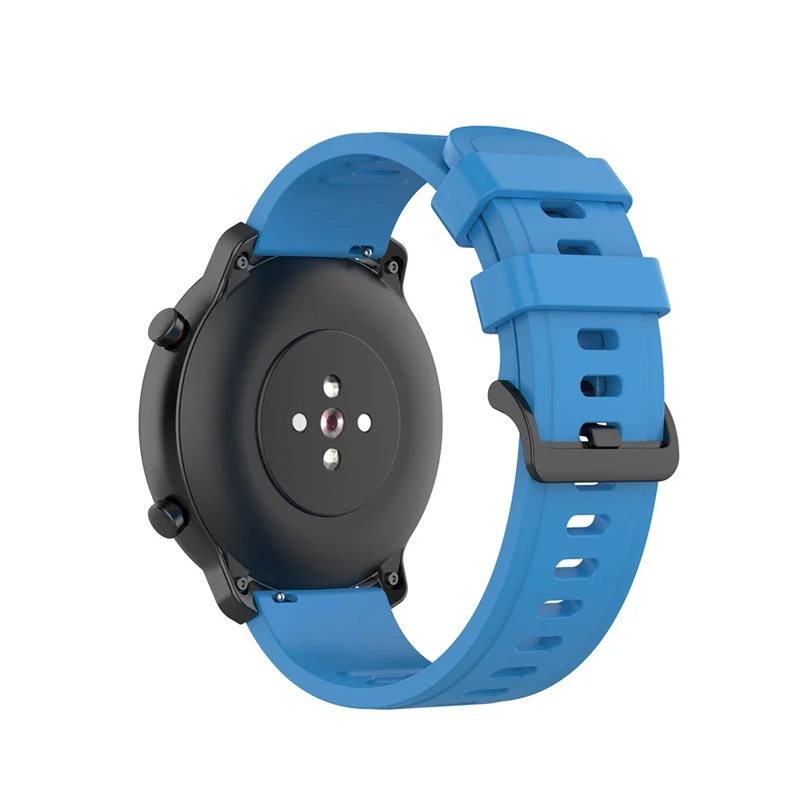 Replacement Silicone Watch Band for Huami Amazfit GTR 47mm/Amazfit Pace/Amazfit Stratos - Sky Blue