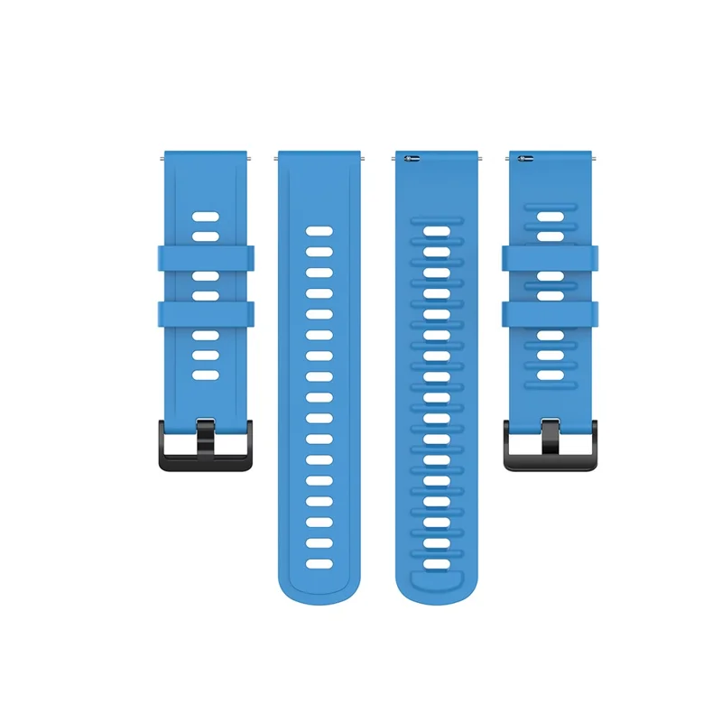 Replacement Silicone Watch Band for Huami Amazfit GTR 47mm/Amazfit Pace/Amazfit Stratos - Sky Blue