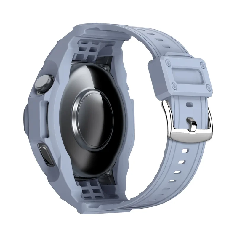 For Huawei Watch GT 5 46mm / GT 4 46mm TPU Watchband Integrated with Anti Drop Watch Case - Light Grey