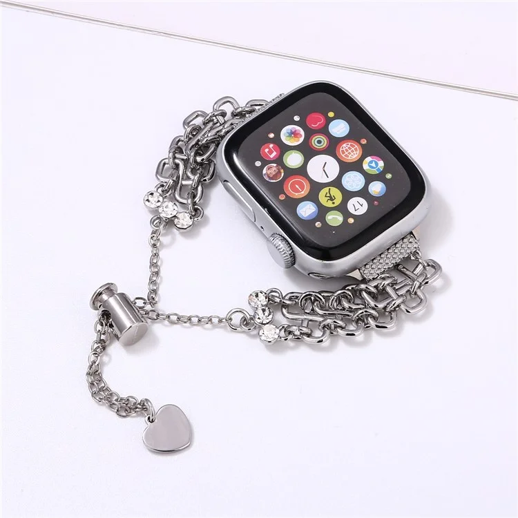 Geflochtenes Metallarmband für Apple Watch Series 10 Ultra 9 8 7 SE 6 5 4 3 2 1 46mm 49mm 45mm 44mm 42mm Ersatzarmband - Gold