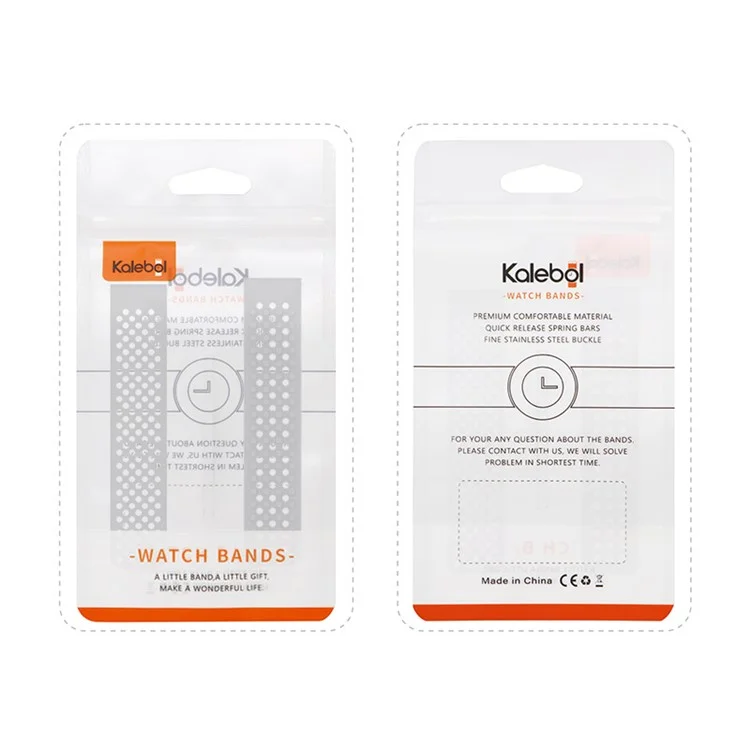 KALEBOL 20mm Силиконовый ремешок для Samsung Galaxy Watch6 Classic 47mm / 43mm / Huawei Watch GT 3 Pro 43mm Плоский тип Push Watch Band - Серый