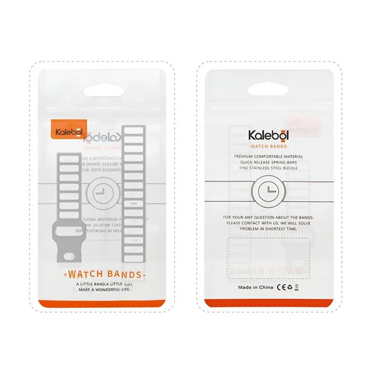 KALEBOL 22mm Dual Color Silikonarmband für Samsung Galaxy Watch3 45mm / Huawei Watch GT 5 46mm / GT 5 Pro 46mm Armband - Schwarz+Weiß