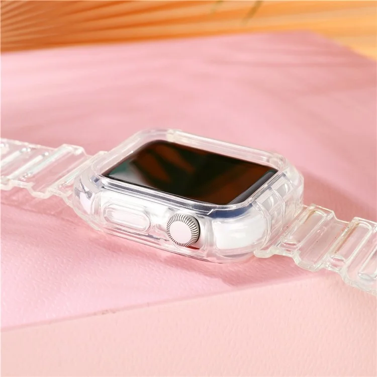 Cinturino di ricambio in TPU morbido per smartwatch per Apple Watch Series 9 8 7 41mm / 6 5 4 SE SE (2022) SE (2023) 40mm / 3 2 1 38mm - Giallo