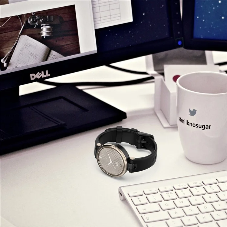 Сменный силиконовый ремешок для часов Garmin Lily, серый