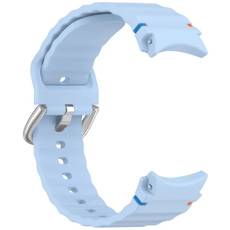 Cinturino in silicone per Samsung Galaxy Watch7 / Watch FE / Watch6 / Watch5 / Watch4 Cinturino di ricambio - Blu baby