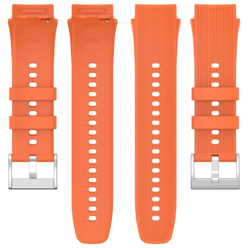 Silicone Watch Strap For Oppo Watch X2 / X / OnePlus Watch 3 46mm / 2 / 2R Replacement Wristband - Black