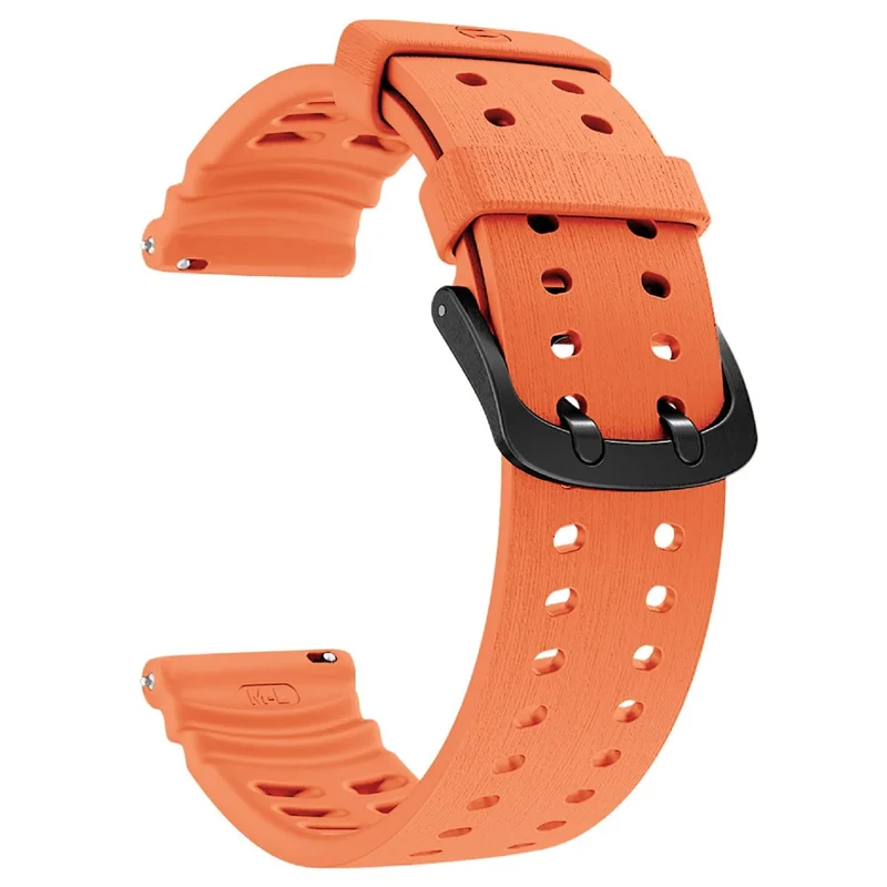 Per Polar Vantage M3 Cinturino di Ricambio in Silicone Regolabile - Arancione