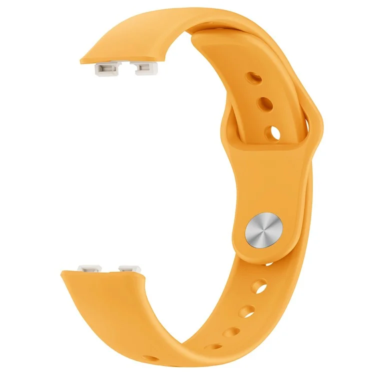 Silicone Wristband for Huawei Band 10 / Band 9 NFC / 9 / 8 NFC / 8 Replacement Adjustable Watch Strap - Yellow