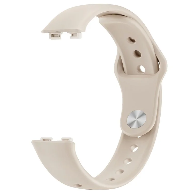 Silicone Wristband for Huawei Band 10 / Band 9 NFC / 9 / 8 NFC / 8 Replacement Adjustable Watch Strap - Starlight