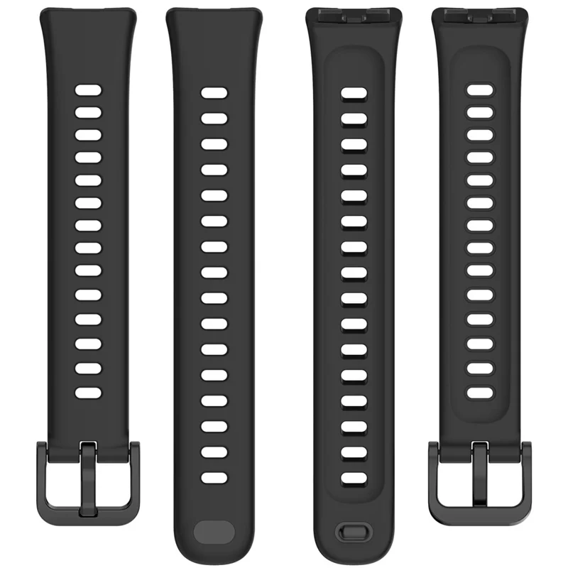 Für Huawei Band 10 Ersatz-Armband Weiches Silikonarmband mit Glanz - Hellblau