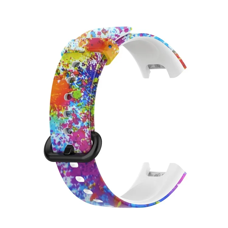 Colorful Pattern Printed Watchband Silicone Watch Strap for Xiaomi Redmi Watch / Mi Watch Lite - Colorful Print