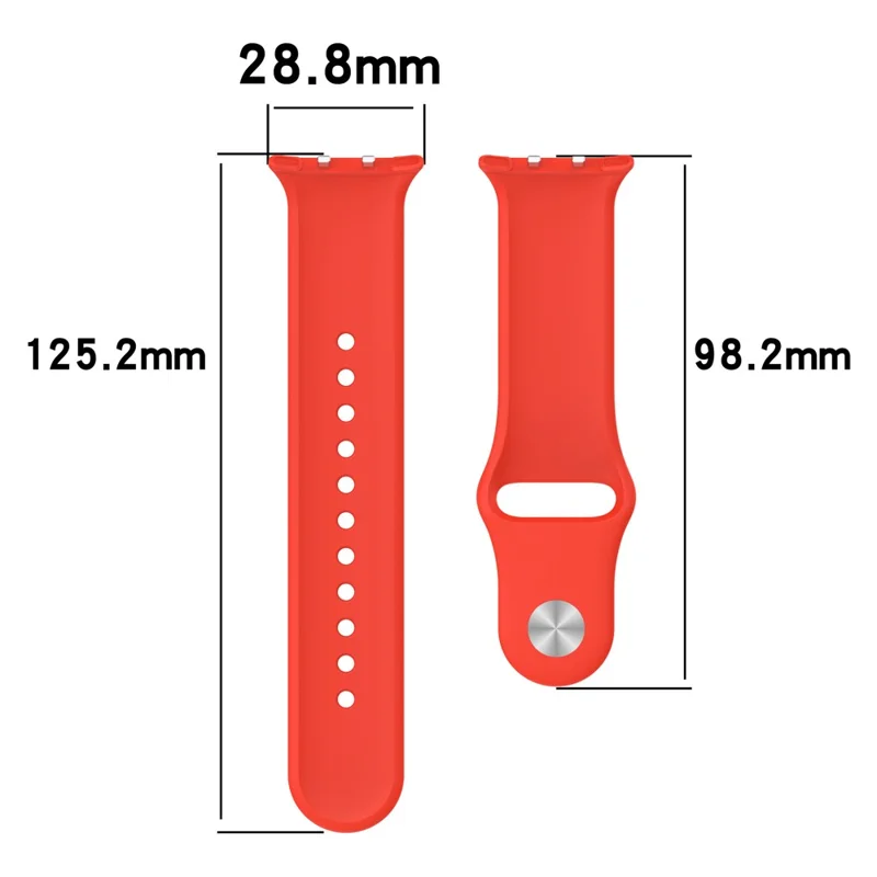 For Honor Watch 5 Silicone Watch Band Reverse Buckle Wrist Strap - Pink
