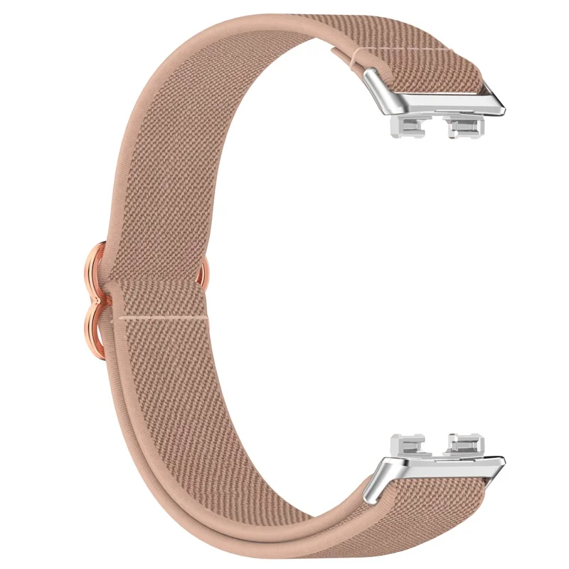 Watch Band for Huawei Band 10 NFC / 10 / 9 NFC / 9 / 8 NFC / 8 Nylon Elastic Braided Strap - Pink