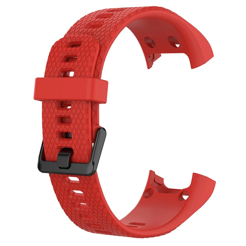 Correa de Repuesto Texturizada de Silicona con Destornillador para Garmin Vivosmart HR - Rojo