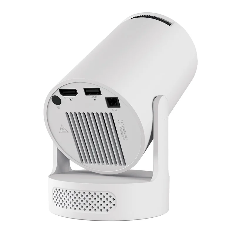 HY300Ultra Android 11.0 Portable Mini Projector WiFi6 Bluetooth-Compatible 5.4 170 ANSI Lumens Home Theater Projector - EU Plug