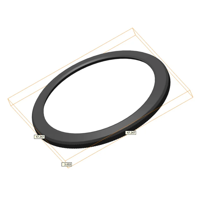 For Xiaomi Watch S4 / S3 PC Watch Bezel Slim Design Smartwatch Ring Frame - Silver