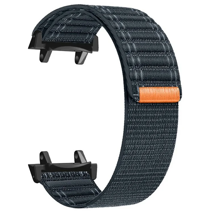 Für Huami Amazfit T-Rex 3 Nylon-Uhrenarmband mit PC-Verbinder verstellbares Armband - Dunkelblau