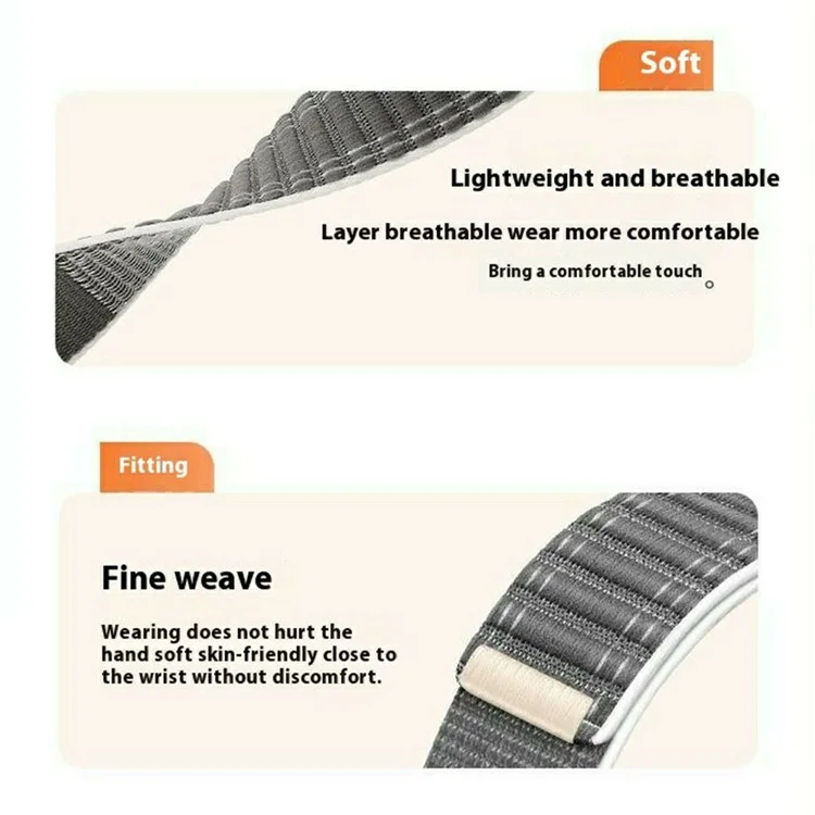 Für Huami Amazfit T-Rex 3 Nylon-Uhrenarmband mit PC-Verbinder verstellbares Armband - Dunkelblau