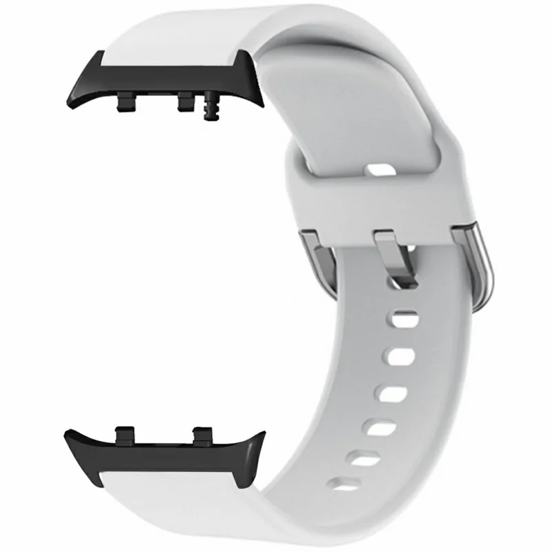 For Huawei Watch D2 Silicone Wristband Replacement Strap with Shieldable Air Cushion Reminder Function - White