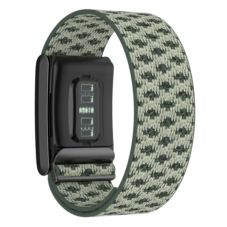 For WHOOP 4.0 Fitness Watch Band Cashmere Elastic Strap Replacement Wristband - Olive Green