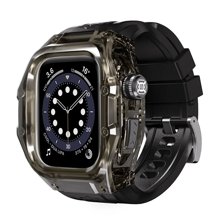 SHELLBOX For Apple Watch Series 10 46mm IP68 Waterproof Integrated Watch Case with Silicone Watch Strap