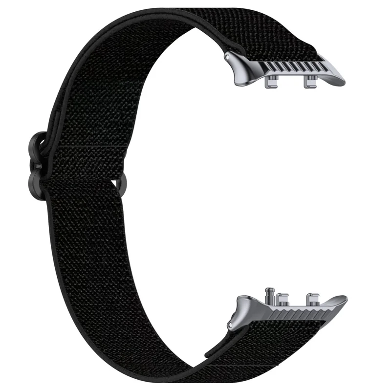 Für Huawei Watch D2 Uhrenarmband Nylon geflochten Elastisch Schiebe-Verschluss Atmungsaktiv Armband - Schwarz