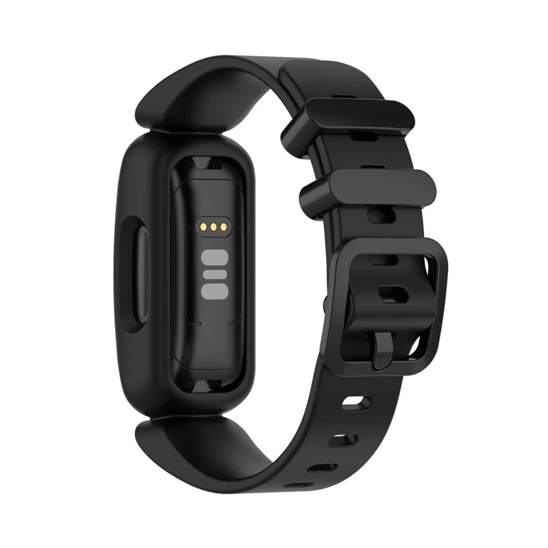 Cinturino Strap per Smartwatch Regolabile Integrato in TPE per Fitbit Ace 3/Fitbit Inspire 2 - Nero